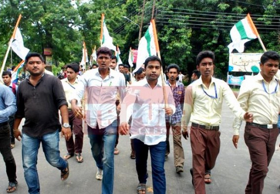 TMC student union organised rally to pay tribute to the martyrs of 21st July TMC student union organised rally to pay tribute to the martyrs of 21st July